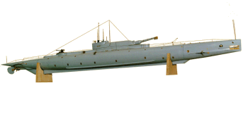 M2 (EX K19) Submarine Model